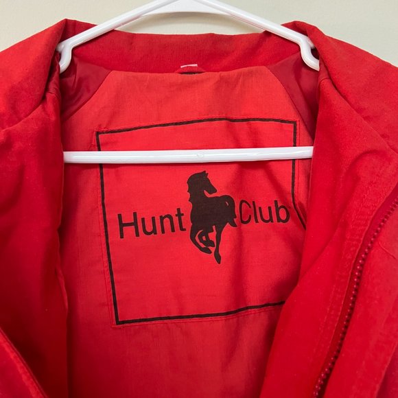 Vintage Red Hunt Club Casual Lightweight Fashion Jacket - Men's Large - Picture 5 of 12